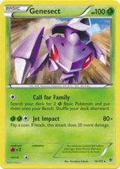 Genesect - 10/101 - Cracked Ice Holo Mind Wipe Theme Deck Exclusive