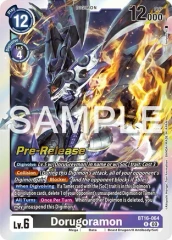 Dorugoramon - BT16-064 - P (Beginning Observer Pre-Release Promo) - Foil