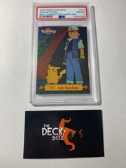 1999 TOPPS Pokémon T.V. Ash Ketchum SER.1 Character Cards-Foil PSA NM-MT 8