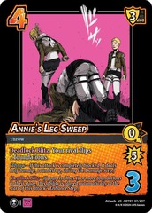 Annie's Leg Sweep