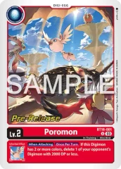 Poromon - BT16-001 - P (Beginning Observer Pre-Release Promo) - Foil