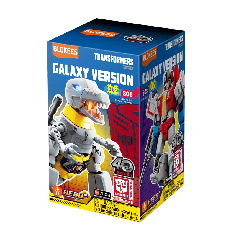 Blokees: Transformers Galaxy Version Wave 02 Individual Booster