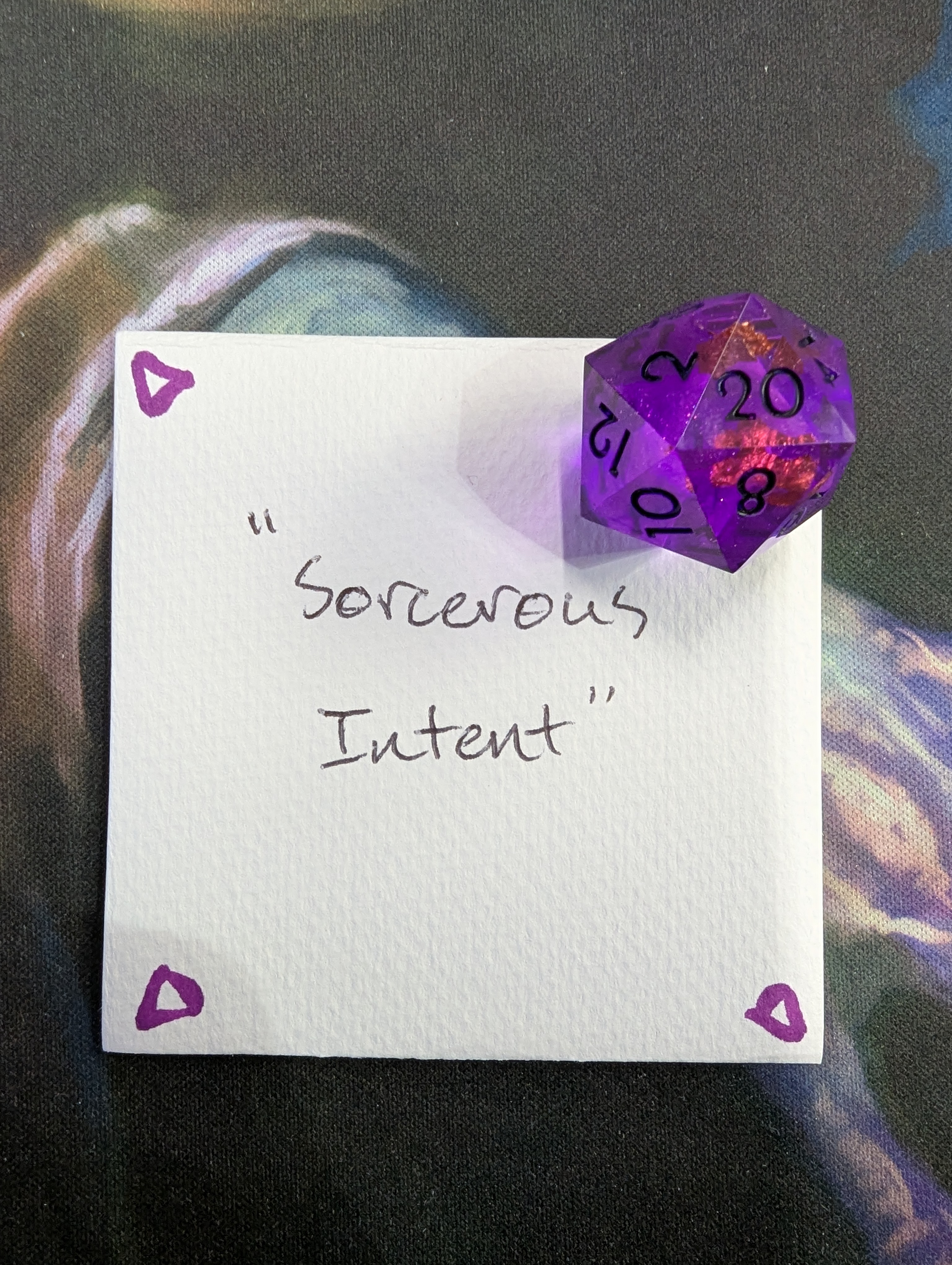 AsheVillains Custom Dice Sorcerous Intent (Standard)