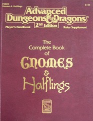Advanced Dungeons and Dragons The Complete Book of Gnomes and Halflings