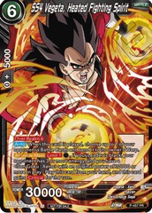 SS4 Vegeta, Heated Fighting Spirit (Championship Selection Pack 2023 Vol.1) (Gold Stamped with Reflective Shatterfoil)