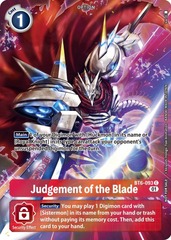 Judgement of the Blade - BT6-093 - C (Premium Deck Set) - Foil