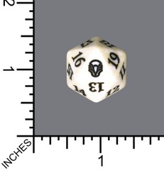 Magic Spindown Die - Dominaria - White