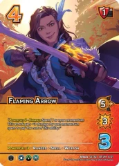 Flaming Arrow - Alternate Art - Foil