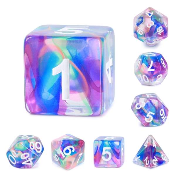 Fairys Tail Ribbon RPG Dice Set