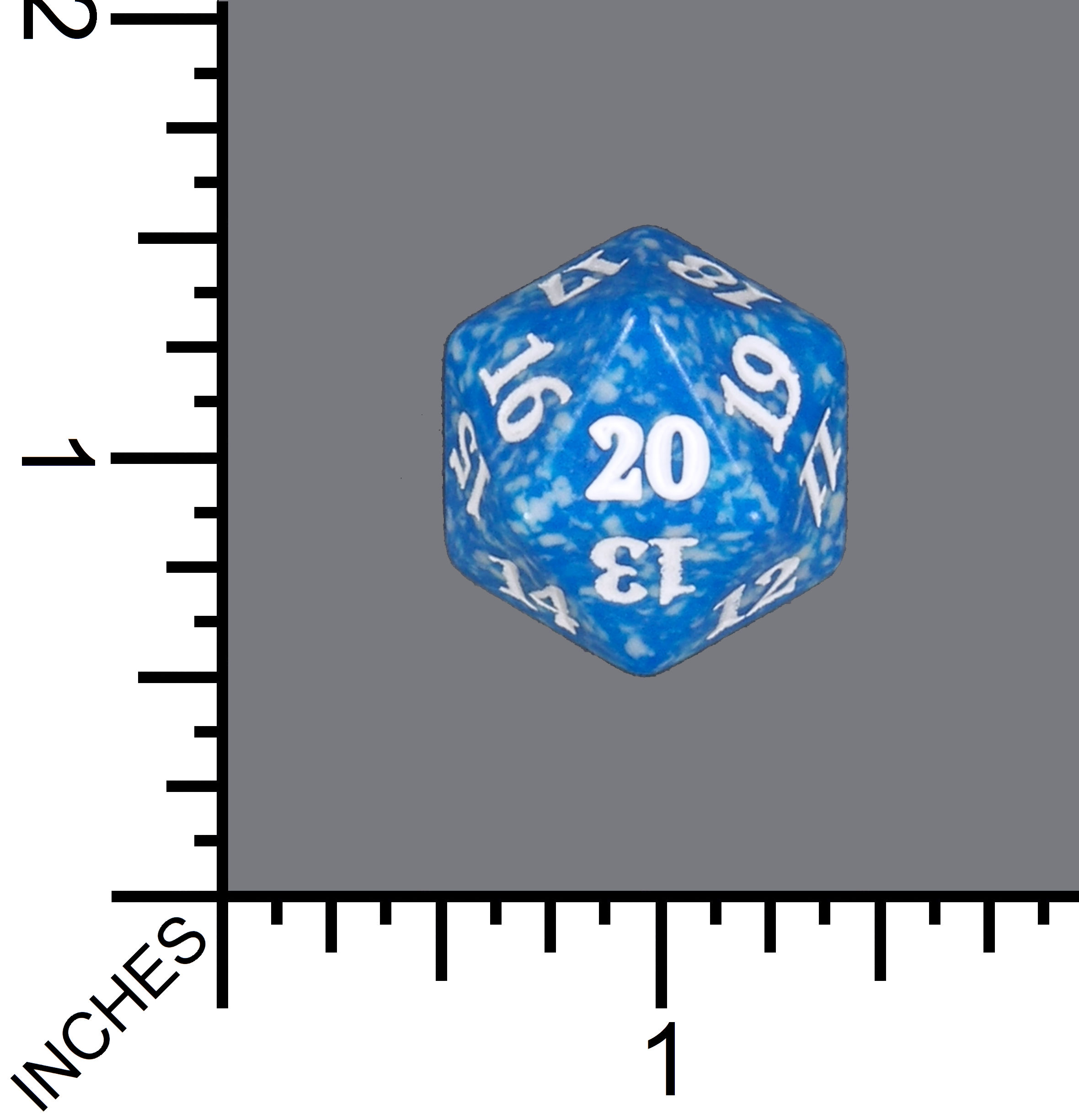 Magic Spindown Die - Game Night 2019 Edition - Blue