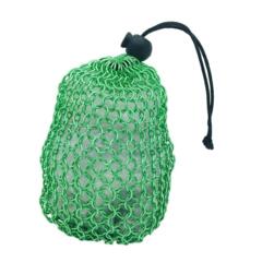 Stainless Steel Chainmail Dice Bag - Green by Norse Foundry