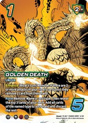 Golden Death - Alternate Art - Foil