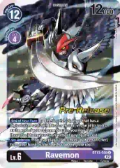 Ravemon - BT13-089 - P (Versus Royal Knight Pre-Release Promo) - Foil