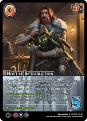 Hostile Introduction - Foil