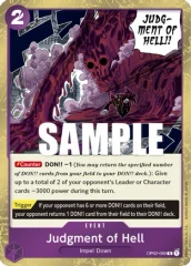 Judgment of Hell - OP02-089 - R