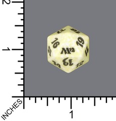 Magic Spindown Die - M12 Magic 2012 White