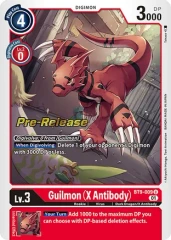 Guilmon (X Antibody) - BT9-009 - P (X Record Pre-Release Promo)