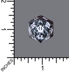 Magic Spindown Die - Theros Black