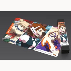 UNIVERSUS CCG: MY HERO ACADEMIA SERIES 7: GIRL POWER: OCHACO AND MT.LADY AND TOGA PLAYMAT