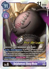 Belphemon: Sleep Mode - BT13-088 - P (Versus Royal Knight Pre-Release Promo) - Foil