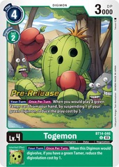 Togemon - BT14-046 - P (Blast Ace Pre-Release Promo) - Foil