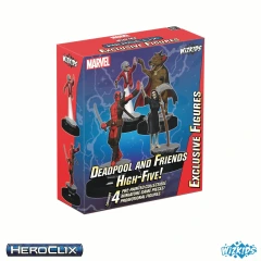 Marvel Heroclix: Deadpool and Friends High-Five! - Convention Exclusive - Sealed w/Card