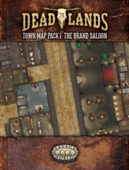 Deadlands: The Weird West - Town Map Pack 1: GRAND SALOON