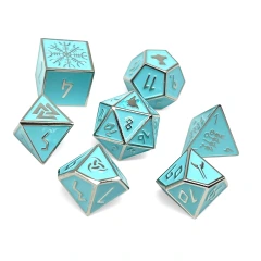 Banshee Wail - Norse Themed Metal Dice Set