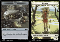 Food (0013) // Human (0002) Double-Sided Token - Foil
