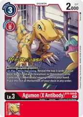 Agumon (X Antibody) - BT9-008 - P (X Record Pre-Release Promo)