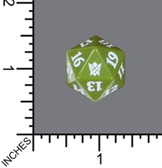 Magic Spindown Die - Khans of Tarkir - Green