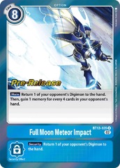 Full Moon Meteor Impact - BT13-105 - P (Versus Royal Knight Pre-Release Promo) - Foil