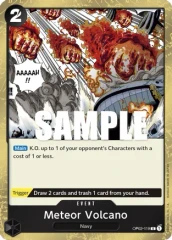 Meteor Volcano - OP02-119 - R - Foil