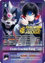 Code Cracker Fang - BT17-091 - U (Judge pack 6) - Foil