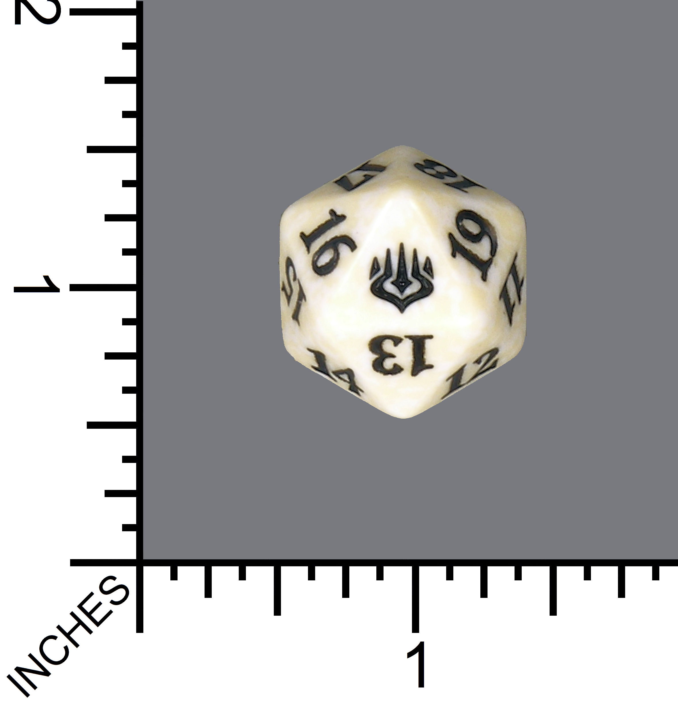 Magic Spindown Die - War of the Spark - White