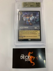 2023 Disney Lorcana Promos Gencon #11P1 Mickey Mouse Musketeer P Beckett Gem Mint 9.5 #125