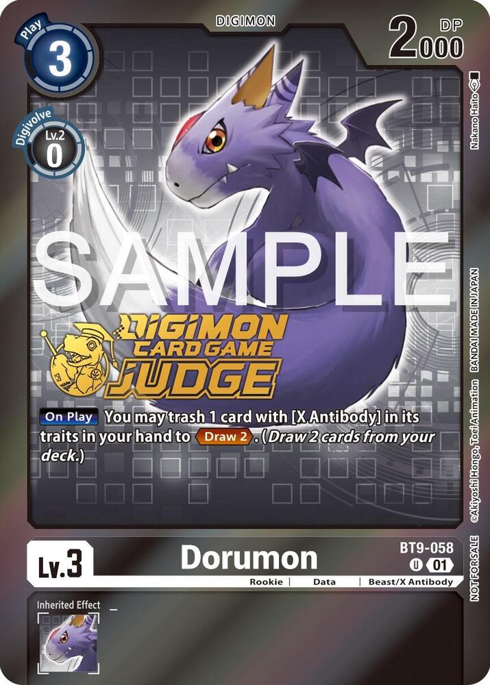 Dorumon - BT9-058 - P (Judge Pack 5)