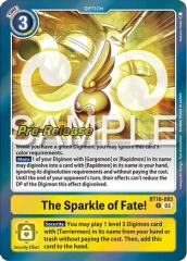 The Sparkle of Fate! - BT16-093 - P (Beginning Observer Pre-Release Promo) - Foil