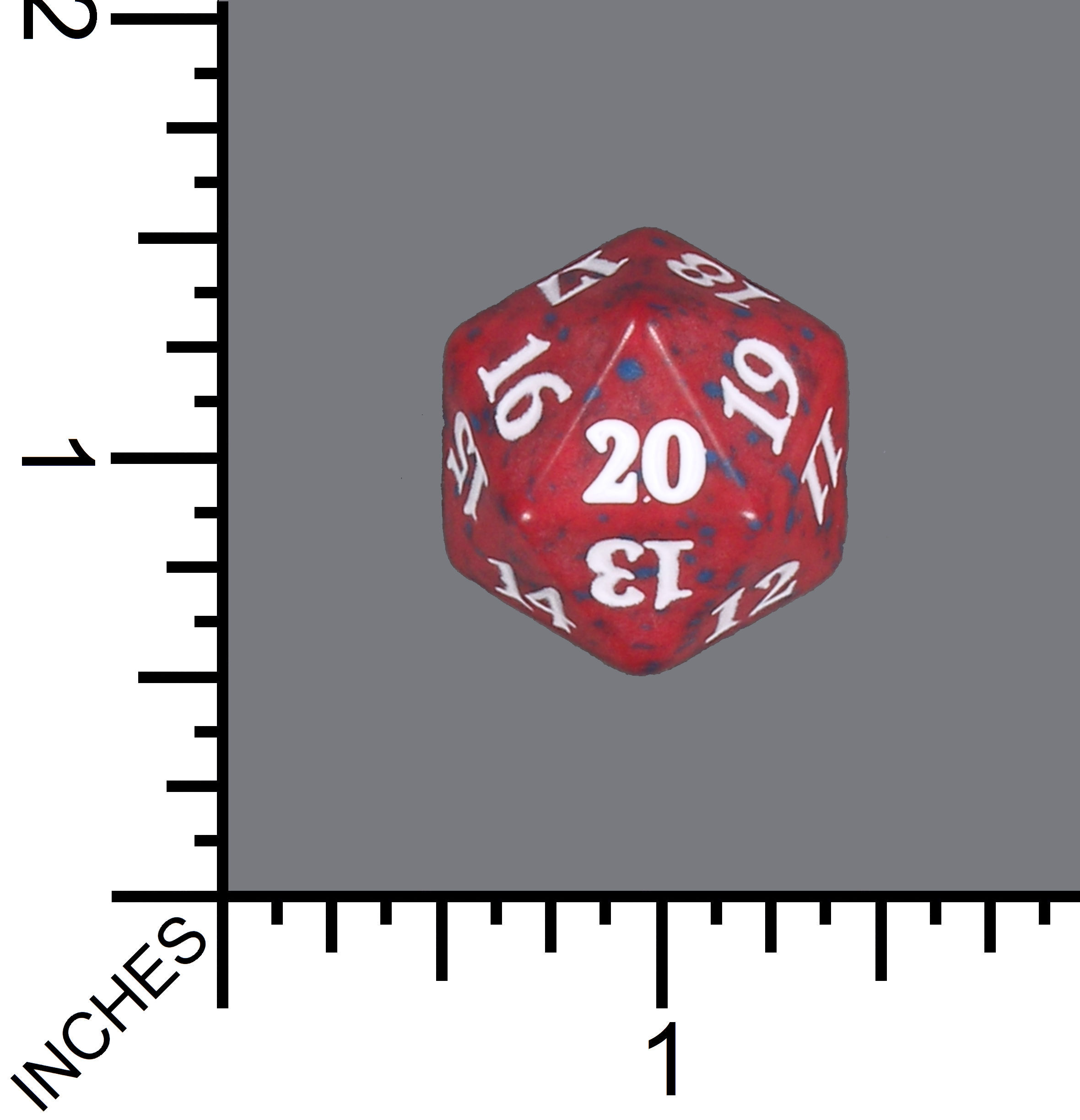 Magic Spindown Die - Game Night 2019 Edition - Red