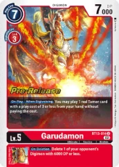 Garudamon - BT13-014 - P (Versus Royal Knight Pre-Release Promo) - Foil