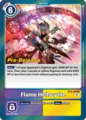 Flame Hellscythe - BT8-109 - P (New Awakening Pre-Release Promo)