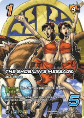 The Shobijin's Message - Alternate Art - Foil