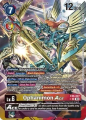 Ophanimon ACE - EX6-027 - SR - Alternate Art - Foil