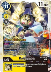 Raijinmon - BT9-042 - P (X Record Pre-Release Promo)