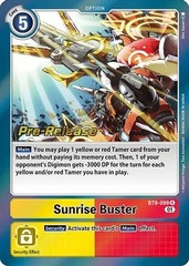 Sunrise Buster - BT9-099 - P (X Record Pre-Release Promo)