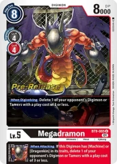 Megadramon - BT9-065 - P (X Record Pre-Release Promo)