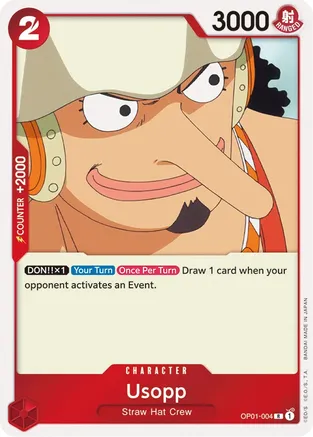 Usopp - OP01-004 - R - Foil
