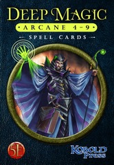 Deep Magic Spell Cards: Arcane 4-9