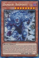 Danger! Bigfoot! (Alternate Art) - RA03-EN019 - Prismatic Collector's Rare - 1st Edition