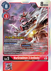 WarGrowlmon (X Antibody) - BT9-014 - P (X Record Pre-Release Promo)